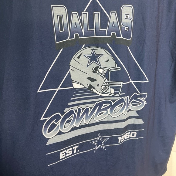 NFL Blue Dallas Cowboys Men's T-Shirt Collectors Item Sise Medium - Picture 8 of 17